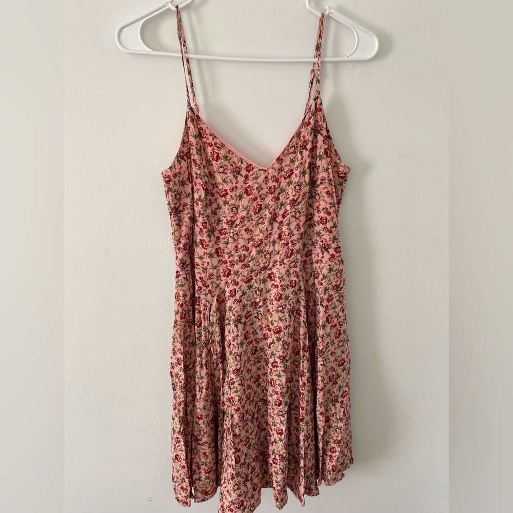 Xhilaration Pink Floral Mini Dress